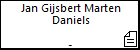 Jan Gijsbert Marten Daniels