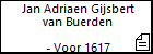 Jan Adriaen Gijsbert van Buerden