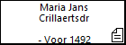 Maria Jans Crillaertsdr
