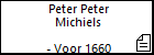 Peter Peter Michiels