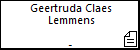 Geertruda Claes Lemmens