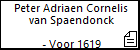 Peter Adriaen Cornelis van Spaendonck