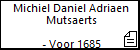 Michiel Daniel Adriaen Mutsaerts