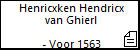 Henricxken Hendricx van Ghierl