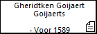 Gheridtken Goijaert Goijaerts