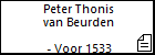 Peter Thonis van Beurden