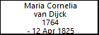 Maria Cornelia van Dijck