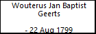 Wouterus Jan Baptist Geerts