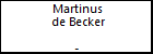 Martinus de Becker