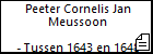 Peeter Cornelis Jan Meussoon