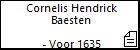 Cornelis Hendrick Baesten