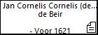 Jan Cornelis Cornelis (de oude) de Beir