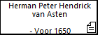 Herman Peter Hendrick van Asten