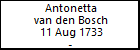 Antonetta van den Bosch