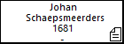 Johan Schaepsmeerders