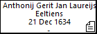 Anthonij Gerit Jan Laureijs Eeltiens