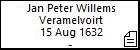 Jan Peter Willems Veramelvoirt