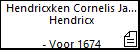 Hendricxken Cornelis Jan Peter Hendricx