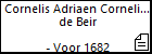 Cornelis Adriaen Cornelis (de oude) de Beir