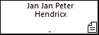 Jan Jan Peter Hendricx