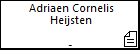 Adriaen Cornelis Heijsten
