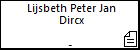 Lijsbeth Peter Jan Dircx