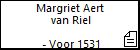 Margriet Aert  van Riel