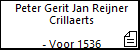 Peter Gerit Jan Reijner Crillaerts