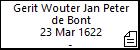 Gerit Wouter Jan Peter de Bont