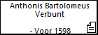 Anthonis Bartolomeus Verbunt