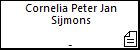 Cornelia Peter Jan Sijmons