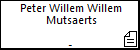 Peter Willem Willem Mutsaerts