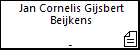 Jan Cornelis Gijsbert Beijkens