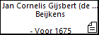 Jan Cornelis Gijsbert (de jonge) Beijkens