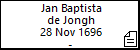 Jan Baptista de Jongh