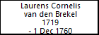 Laurens Cornelis van den Brekel