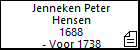 Jenneken Peter Hensen