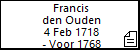 Francis den Ouden