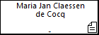 Maria Jan Claessen de Cocq
