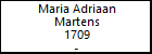 Maria Adriaan Martens