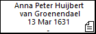 Anna Peter Huijbert van Groenendael