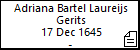 Adriana Bartel Laureijs Gerits