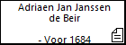 Adriaen Jan Janssen de Beir