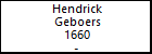 Hendrick Geboers