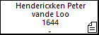 Hendericxken Peter vande Loo