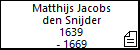 Matthijs Jacobs den Snijder