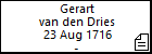 Gerart van den Dries