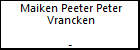 Maiken Peeter Peter Vrancken