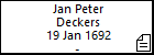 Jan Peter Deckers