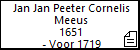 Jan Jan Peeter Cornelis Meeus
